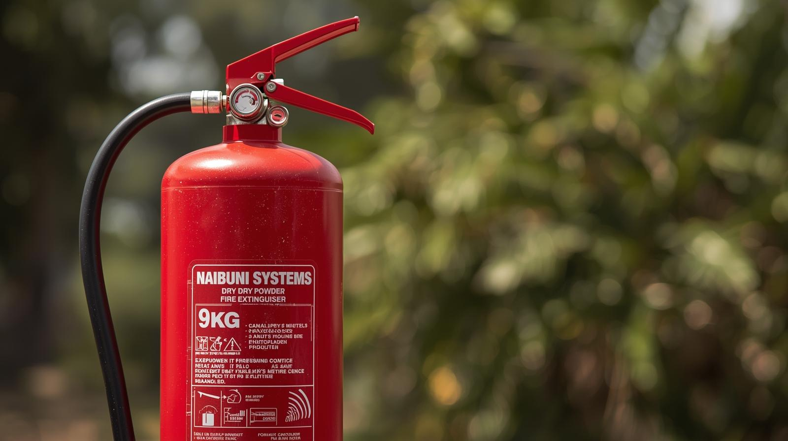 Fire extinguisher equipment